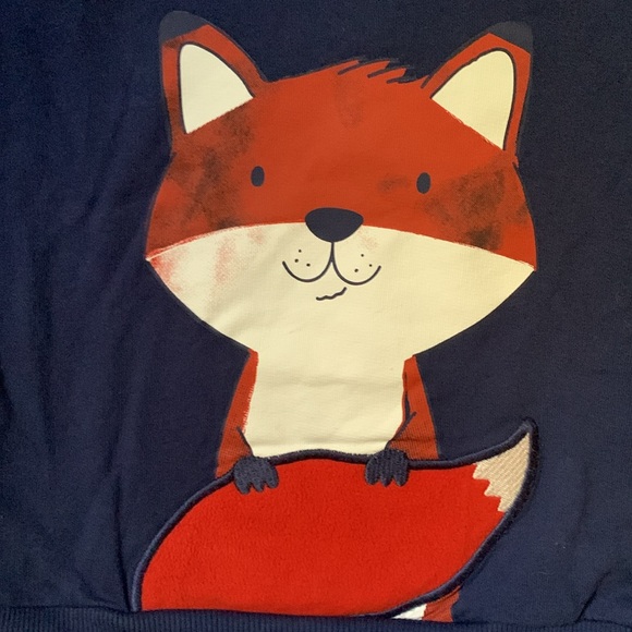 Adorable 4t fox sweatshirt with matching sweatpants - Picture 5 of 7